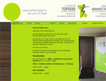 Tablet Screenshot of christiane-tueffers.de